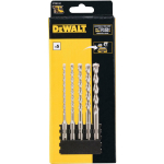 Dewalt Puurelementide komplekt DT70837-QZ, 5 tk, SDS PLUS, 5mm, 6mm, 8mm, 10mm, 12mm, Karbiidist ots, Kohandatav