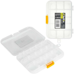 Keltin 15-sektsiooniline kruvi korraldaja K00639 15 sektsiooni, 33 mm, plastmass (l&auml;bipaistev), sulgemine: klipp