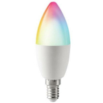 Besk LED pirn 9119891, 6W, 520lm, E14, 3000&deg;K, RGBW, matt pind