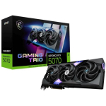 Msi Graafikakaart GEFORCE RTX 5070 12G GAMING TRIO OC, 12 GB, GDDR7, 192 bit, PCIe 5.0 16x, 3 ventilaatorit, 1xHDMI, 3xDisplayPort