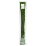 Besk Traat 1.2mm x40cm 9153734, 1.2mm, 40cm, 100tk, metalltuumaga paberkattega, roheline