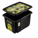 Keeeper Ladustamiskarp 30L Karolina Minions Mosaic 0612238800361, 30L, 45x35x27cm, PP plast, ruumi s&auml;&auml;stev disain