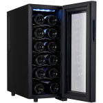 Adler joogikapp AD 8083, 33L, 12 pudelit, 50W, 26dB, 12-18&deg;C, 1 uks, must
