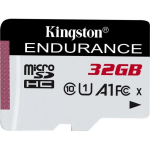Kingston m&auml;lukaart microSDHC SDCE/32GB, 32 GB, A1, UHS-I U1, 95 MB/s, 30 MB/s, must ja valge