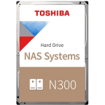 Toshiba K&otilde;vaketas N300 NAS HDWG71AEZSTAU, 10 TB, SATA 6Gb/s, 5900 rpm, 512 MB vahem&auml;lu