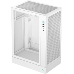 Deepcool Korpus CH170 PLUS WH, 1 x 3.5", 1+1 x 2.5", 4, 2 x USB 3.0, 1 x USB-C, 1 x k&otilde;rvaklappide/mikrofoni