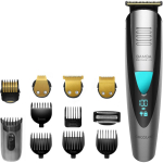 Cecotec Trimmer PrecisionCare Pro 5-in-1 4331, 13 pikkuseastet, juhtmevaba, niiske ja kuiv, IPX7, titaanterasest terad