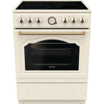 Gorenje Keraamiline pliit GECS6B70CLI 740764, 10200 W, 71 l, 4 p&otilde;letit, klaaskeraamiline pind, Aqua Clean puhastus