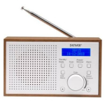 Denver Raadio vastuv&otilde;tja DAB-46W 111111000400, 2W, DAB+, FM, LCD, &Auml;ratus, 4xAA patareid