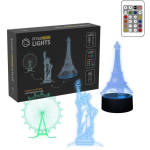 Manta SNL125RGB LED lamp Light decoration Buildings RGB 3D