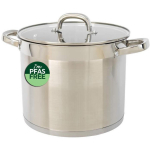 Salter Pott BW13905, 9L, 24cm, roostevaba teras, klaasist kaas, induktsioonile sobiv