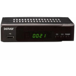 Denver Digitaalne vastuv&otilde;tja DVBS-206HD 110131300060, 420 g, 230 V, 1xHDMI, 1xUSB, DVB-S2, 1920x1080, RF sisend, Koaksiaalne