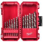 Milwaukee 4932499766 HSS-G Thunderweb metallpuuride komplekt, 1-10 mm, 19 tk, 135&deg; otsik, terasele ja roostevabale terasele