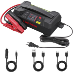 LOKITHOR JTC4250 k&auml;ivitusseade, 89.6Wh, 4250A, 12.8V, LiFePO4, IP65, 300lm, USB-A/C PD60W, Bluetooth, laadija, tester