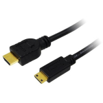 Kabel HDMI - mini HDMI dl.1,5m pozłacany