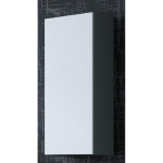 Cama Meble VIGO WIP90 sz/b, seinale kinnitatav kapp, 900x350x320mm, 1 uks, valge l&auml;ikiv, hall matt, PUSH-CLICK