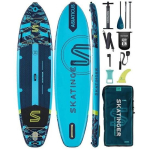 Skatinger ASIATICUS t&auml;ispuhutav SUP-laud, 335x89x15cm, 190kg, 9.8kg, pump, aer, seljatugi, turvakaabel, remondiplaaster, seljakott