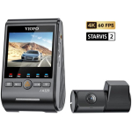 VIOFO A329S 2CH GPS videomakk, 3840x2160, 1440p@30fps, 2160p@60fps, 140&deg;, 2.4", IPS, USB-C, WiFi, GPS, &ouml;&ouml;vaatlus, liikumisandur