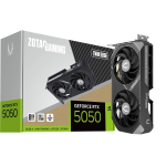 Zotac GAMING GeForce RTX 5050 Twin Edge graafikakaart ZT-B50500E-10M, 8 GB GDDR6, 128 bit, PCI Express x8 5.0, 2 ventilaatorit