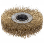 Lihvimishari &Oslash; 60x10mm, messingist harjased; KRT270401 KRT270401 KREATOR