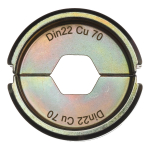PRESES VEIDNES DIN STANDARTS, VARA, DIN22 CU 70 - 1 PC, 4932451748 MILWAUKEE