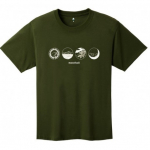 Krekls WICKRON T-Shirt MOUNTAIN SCENES, izmērs: M, Dark Green, 4548801983352 Mont-Bell