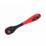Puscollas 72T ratchet uzgriežņu atslēga, 250mm, ergonomisks TPR rokturis, AW38261, AWTOOLS
