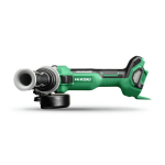 Bezvadu disku slīpma&scaron;īna HIKOKI G1813DAW2Z, 18 V, 115 mm, 750 W, bezsuku motors, dro&scaron;ības funkcijas