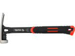 Yato Monobloki naelahaamer 500g/18oz YT-45741, 345mm, 500g, 178mm, 35mm, 45-58 HRC, TPR/PP k&auml;epide, poleeritud pind