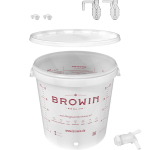 Fermentatsioonin&otilde;u 30 L BROWIN 340465, pol&uuml;prop&uuml;leen BPA-vaba, tr&uuml;kiga ja kraaniga