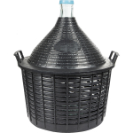 25 L veini demijohn plastkorvis BROWIN 644025, 25 L, kitsas ava, plastkorv
