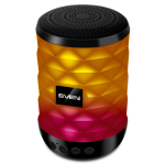 Kaasaskantav Bluetooth k&otilde;lar 5 W v&otilde;imsusega RGB valgustusega TWS FM raadio USB microSD PS-55 must SV-021146 SVEN