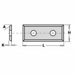 Varuosade nuga 49.5X9X1.5, CMT, 790.495.09, 49.5X9X1.5