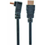 Gembird HDMI kaabel 1.8m CC-HDMI490-6 4K UHD 60Hz, Kuldne katte, 10 Gbit/s, 90 kraadi nurk