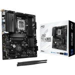 Asrock Emaplaat Z890 PRO-A WIFI, 4 x DDR5 DIMM, 256 GB, 1 PCIe 5.0 x16, 1 HDMI, 1 DisplayPort, 1 Thunderbolt 4, 7.1 CH heli