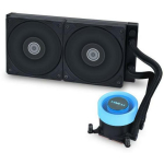 Lian Li CPU jahuti GA II Lite G89.GA2L24PB.00, 2 ventilaatorit, 120 mm, 3800 RPM, alumiinium, must, RGB valgustus