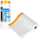 Geko v&auml;rvimise kaitsekile washi teip 270 cm x 20 m, 18 mm, HDPE, 9 mikronit, l&auml;bipaistev, 20 cm rulli laius