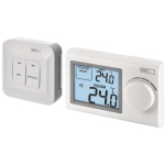 Emos Juhtmevaba termostaat P5614, 230V AC, 868MHz, 100m, manuaalne, temperatuurih&auml;lve &plusmn;0,2&deg;C, valgustusega