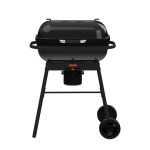 Barbecook Magnus Original s&ouml;egrill &otilde;ues toidu valmistamiseks 67x43cm 3 resti 2 k&otilde;rgustaset 85x64x110cm BC-CHA-1067 must