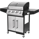 Teesa Gaasigrill BBQ 5007, TSA0251, 12000 W, 5 p&otilde;letit, malmist restid, termomeeter, 4 ratast, k&uuml;lgp&otilde;leti