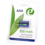 Gembird Laetav Aku AAA EG-BA-AAA8R-01, 850mAh, 1.2V, Ni-MH, 2 tk, 6h laadimine, madal iselaadimine