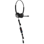 Tellur Voice 320 Wired Headset TLL411005, 130g, 2.2m, 106dB, 32&Omega;, USB, USB-C, binauraalne, aktiivne m&uuml;rasummutamine