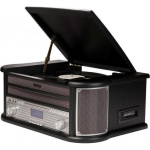 Denver MRD-51 must plaadim&auml;ngija 111161600010, 6.92kg, 51.5cm, 22.0cm, 35.0cm, 110-230V, 5W, AUX, USB, FM, DAB+, AM, FLAC, MP3