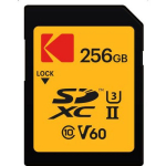 Kodak SDXC 256GB UHS-II U3 V60 Ultra Pro