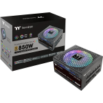 Thermaltake Toiteallikas Toughpower GF3 ARGB 850W Gold PS-TPD-0850F4FAGE-1, 850W, 14cm ventilaator, 80 PLUS Gold, 24 pin, 12 SATA
