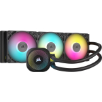 Corsair RGB AIO vedelikjahutusprotsessor TITAN 360 RX RGB CW-9061018-WW, 360 mm, 10.4-73.5 cfm, 300-2100 rpm, 3 ventilaatorit