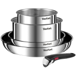 Tefal k&ouml;&ouml;gin&otilde;ude komplekt L897S574, 16/20/22/28 cm, 4 eset, induktsioonpliit, eemaldatav k&auml;epide, roostevaba teras