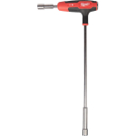 Milwaukee 4932498709 mutriv&otilde;ti T-k&auml;epidemega, 8 mm, 165 mm, 220 mm, l&ouml;&ouml;gikork, metallist s&uuml;damik