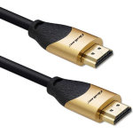 Qoltec 50357 HDMI-kaabel, 5m, HDMI 2.1, 48 Gbit/s, 8K, HDR10+, ARC, must