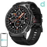 Colmi V69 Black nutikell, 1.85" IPS, 360x360, 710mAh, IP68, Bluetooth 5.2, 10d, must